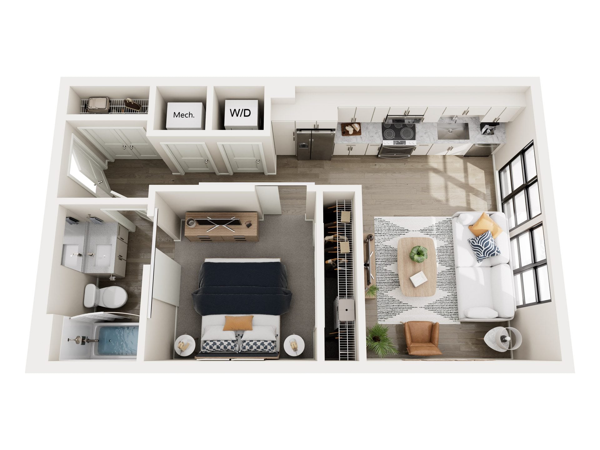 A1 floor plan