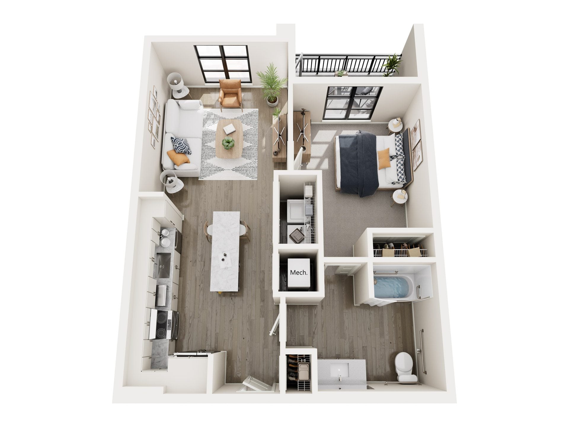 A3-HC floor plan