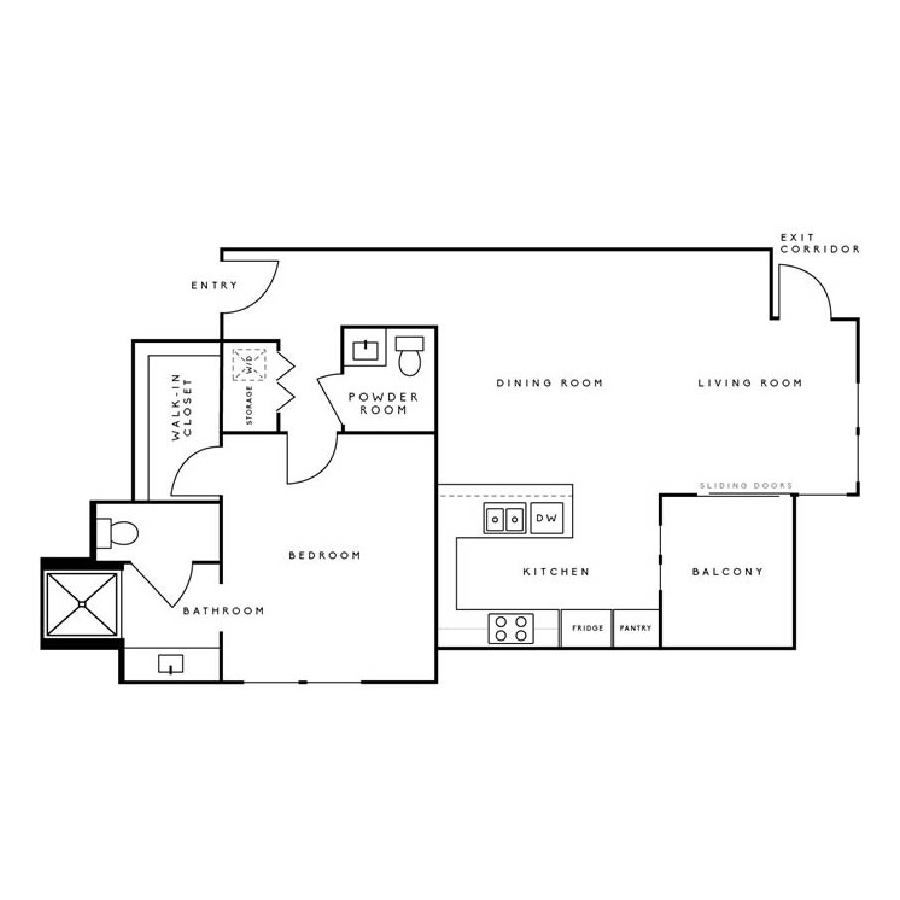 A1 floor plan