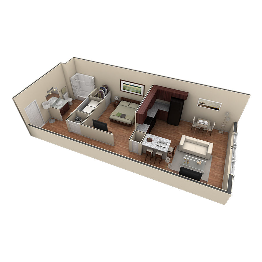 Studio Premier Summit floor plan
