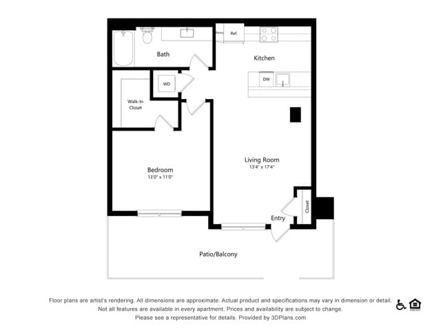 A2 floor plan