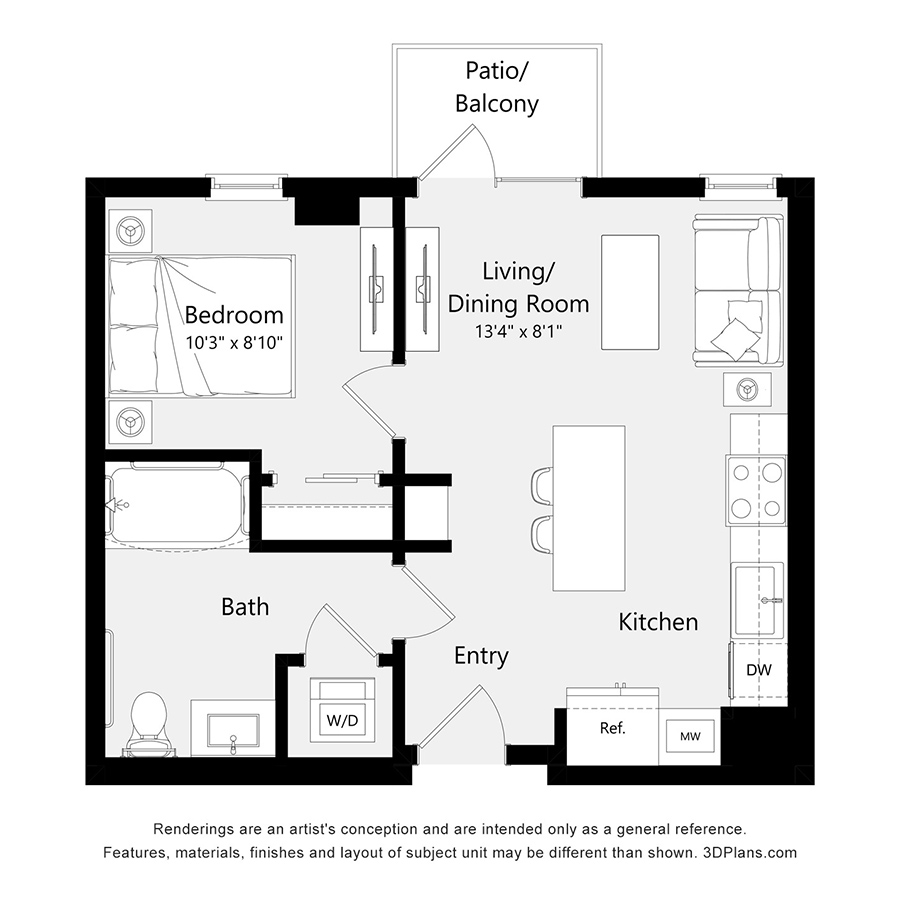 A2 ANSI floor plan
