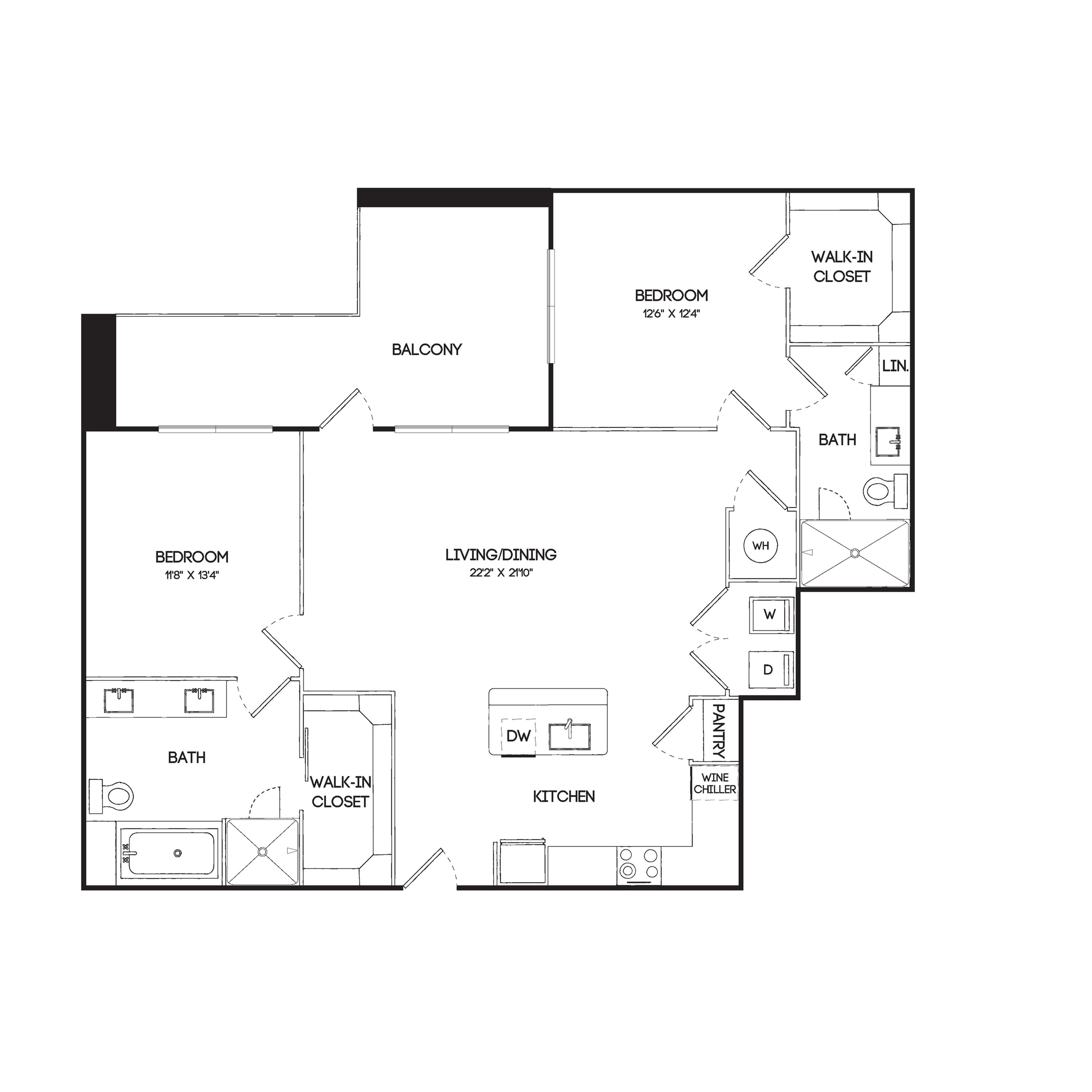 B4A floor plan