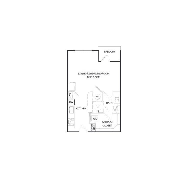 E1B floor plan