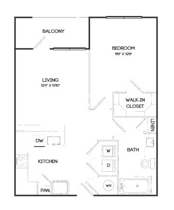 A1C floor plan