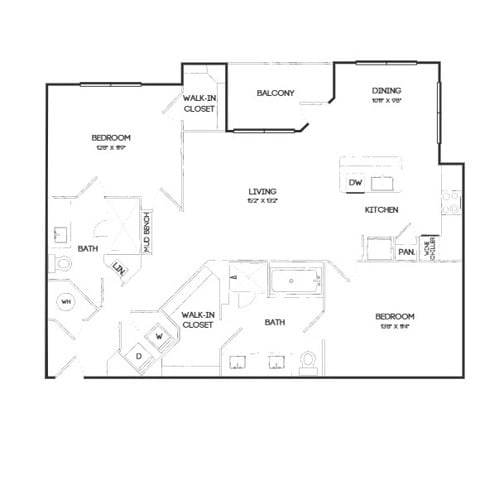 B3B floor plan
