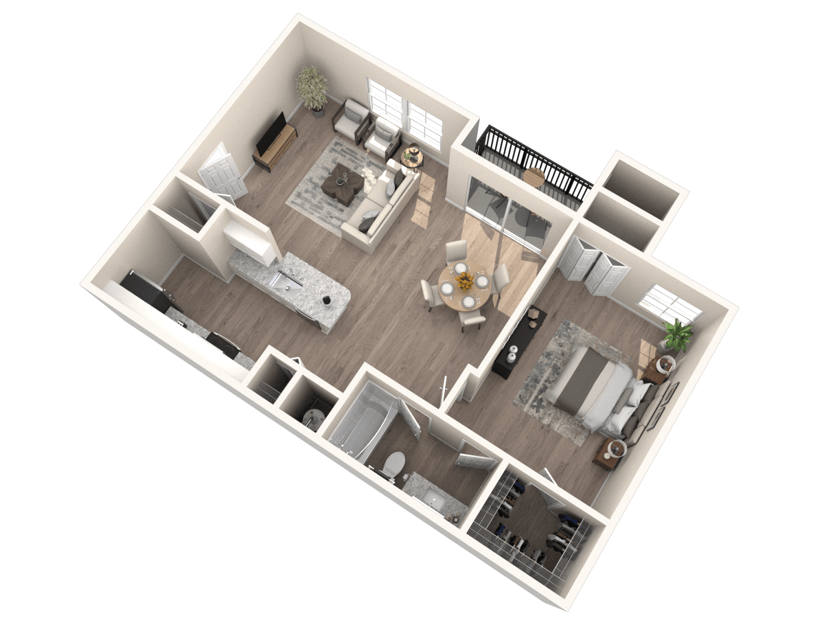 A1 floor plan