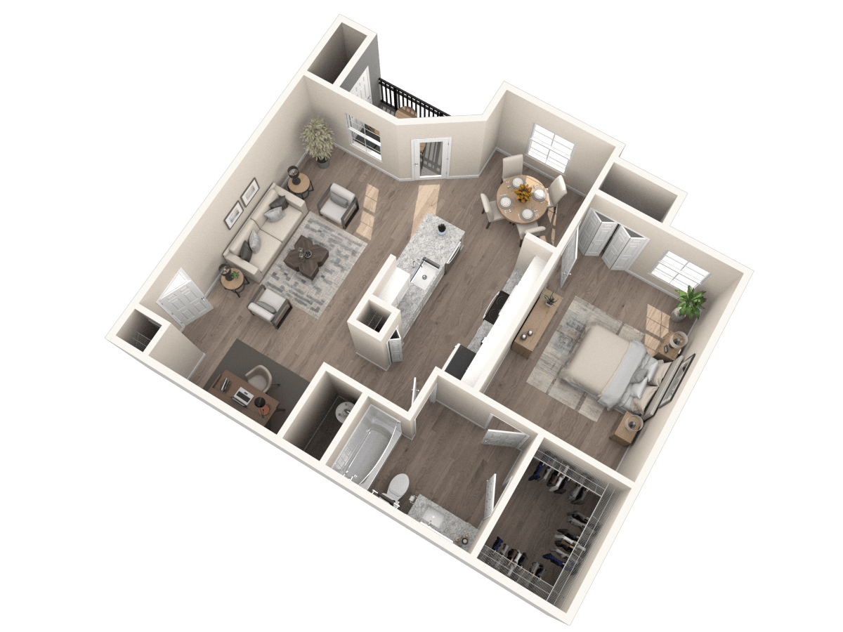 A2 floor plan