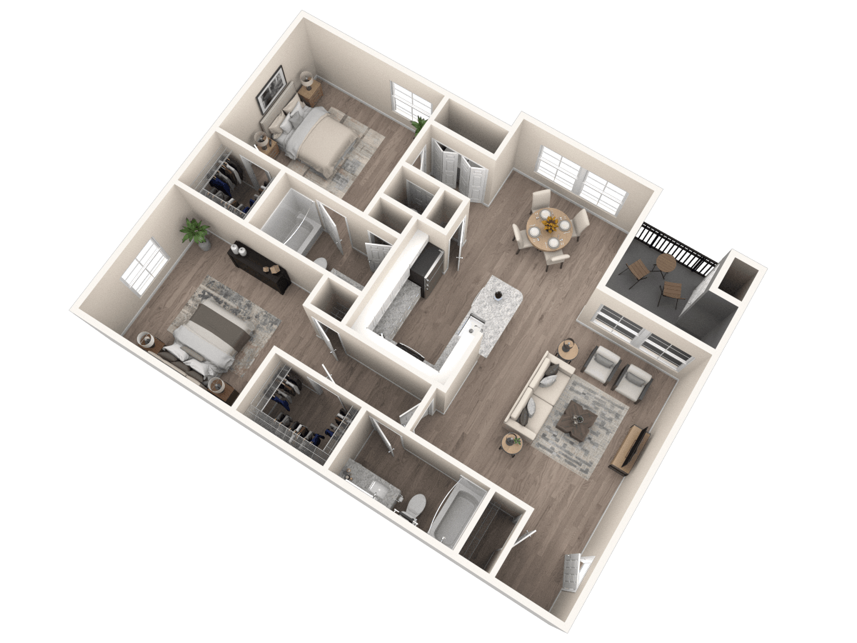 B2 floor plan