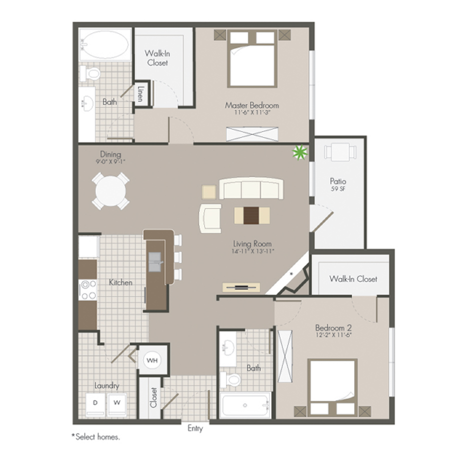 B2 floor plan