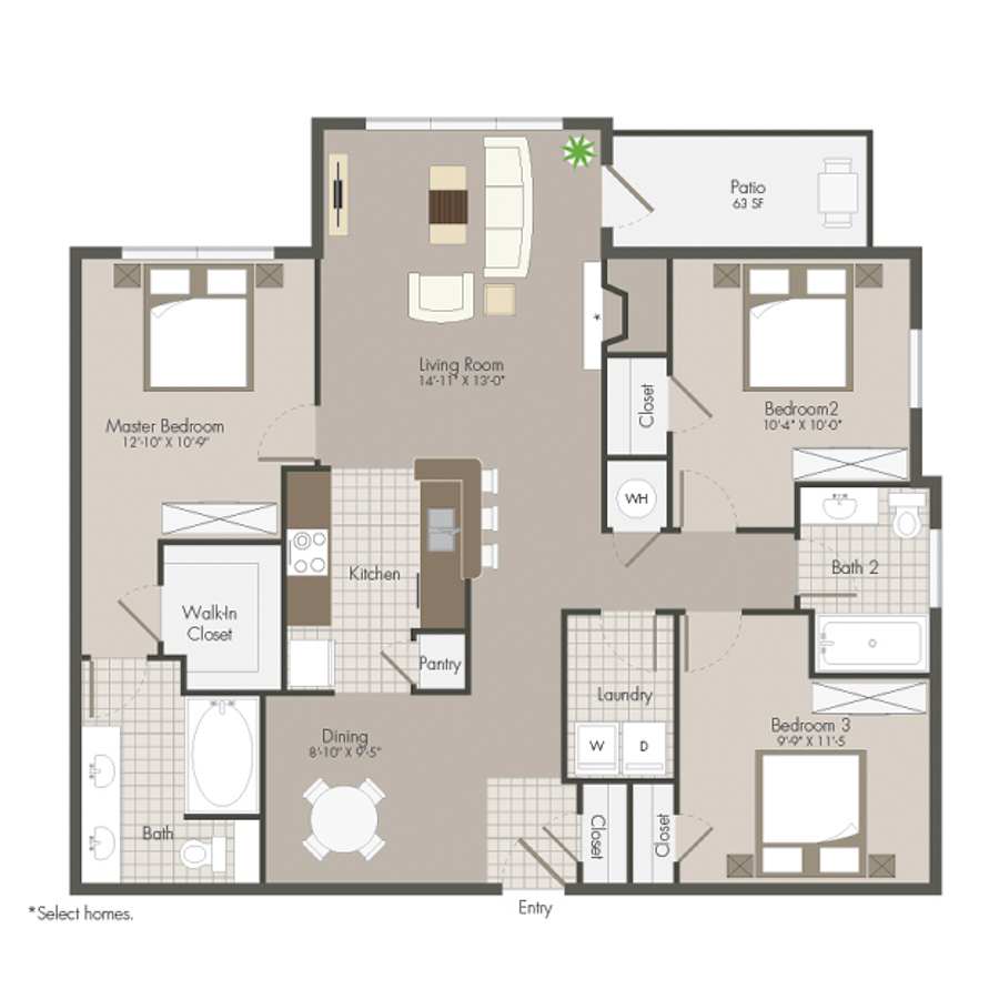 C1 floor plan