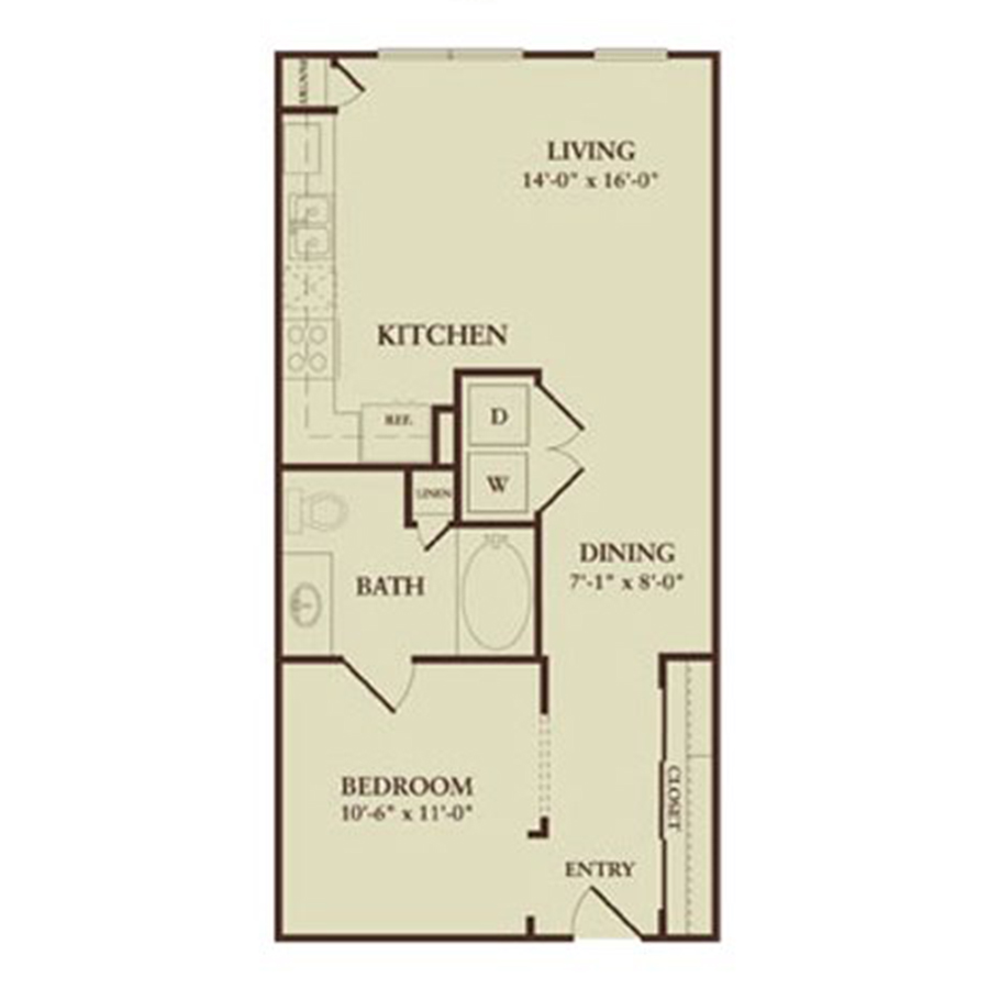 The Frankford floor plan