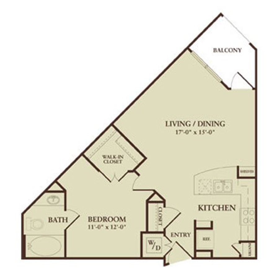 The Bachman floor plan