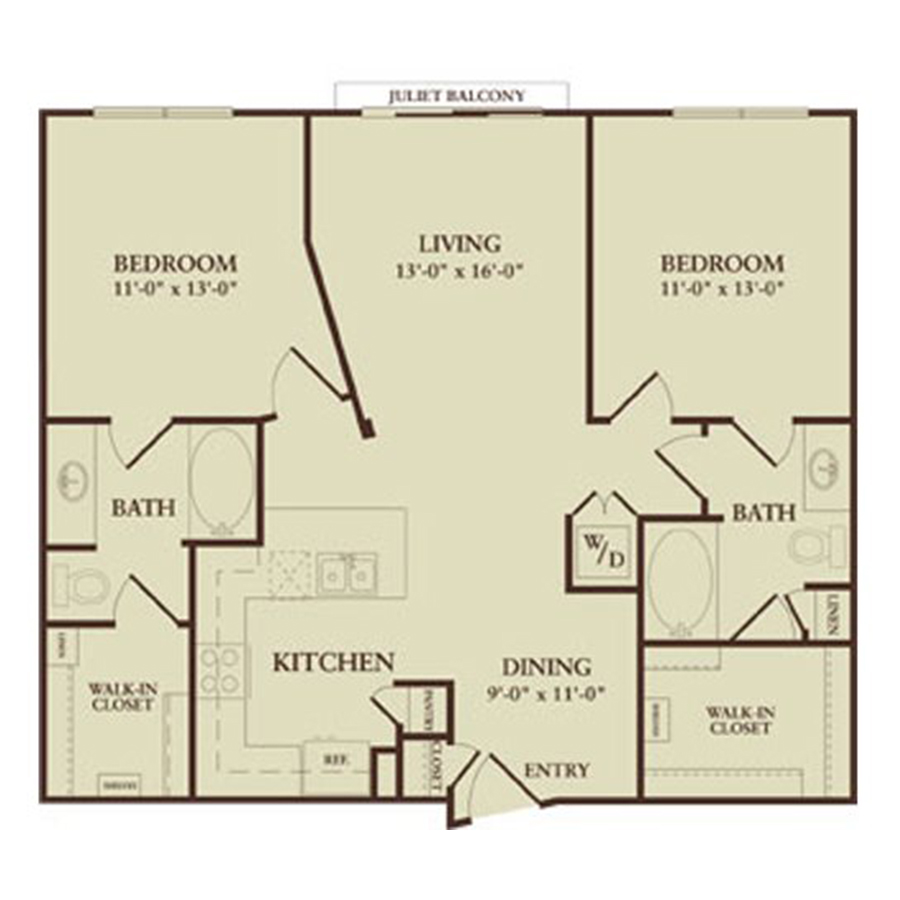 The St. Paul floor plan