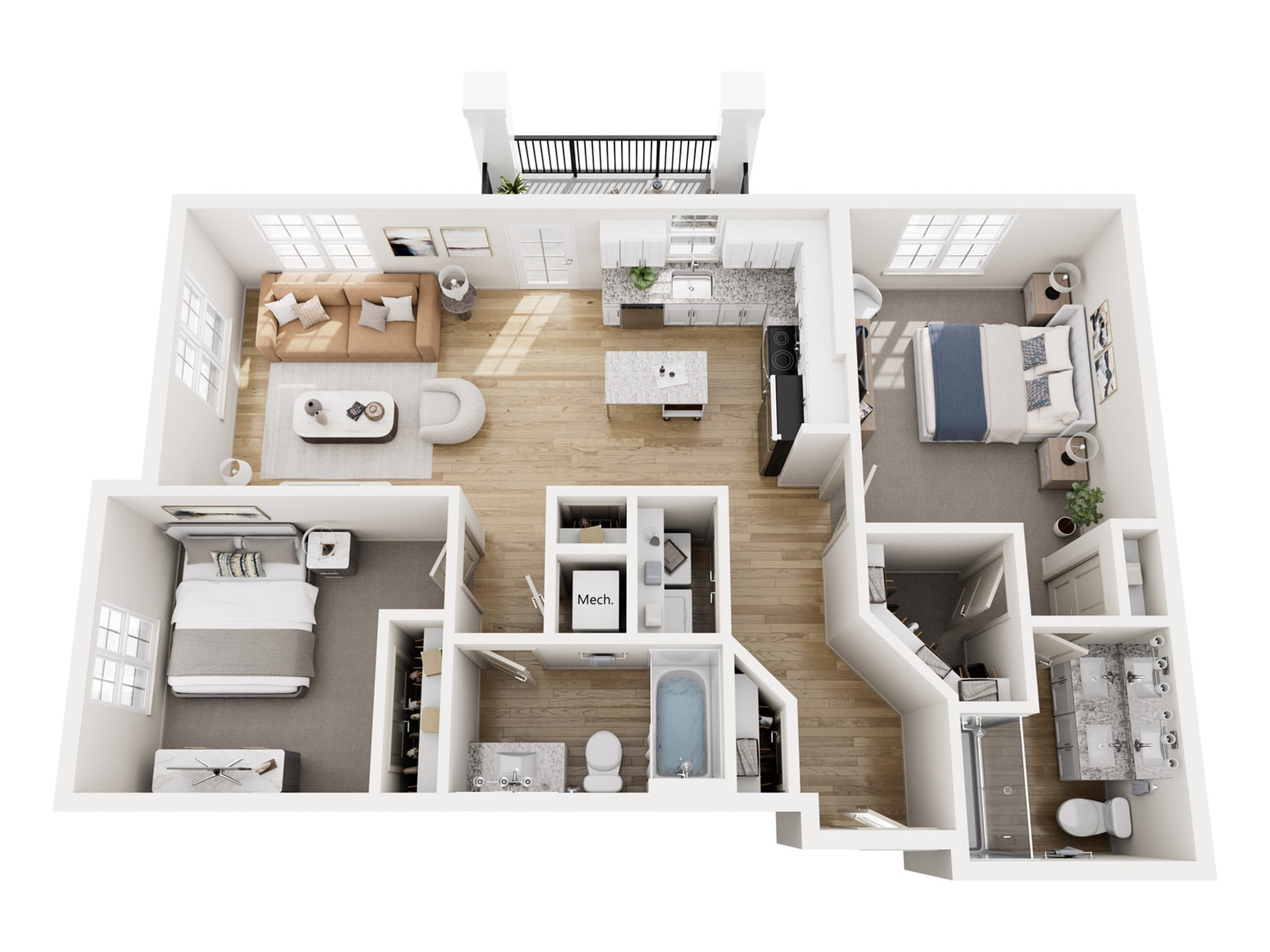 Cedar floor plan