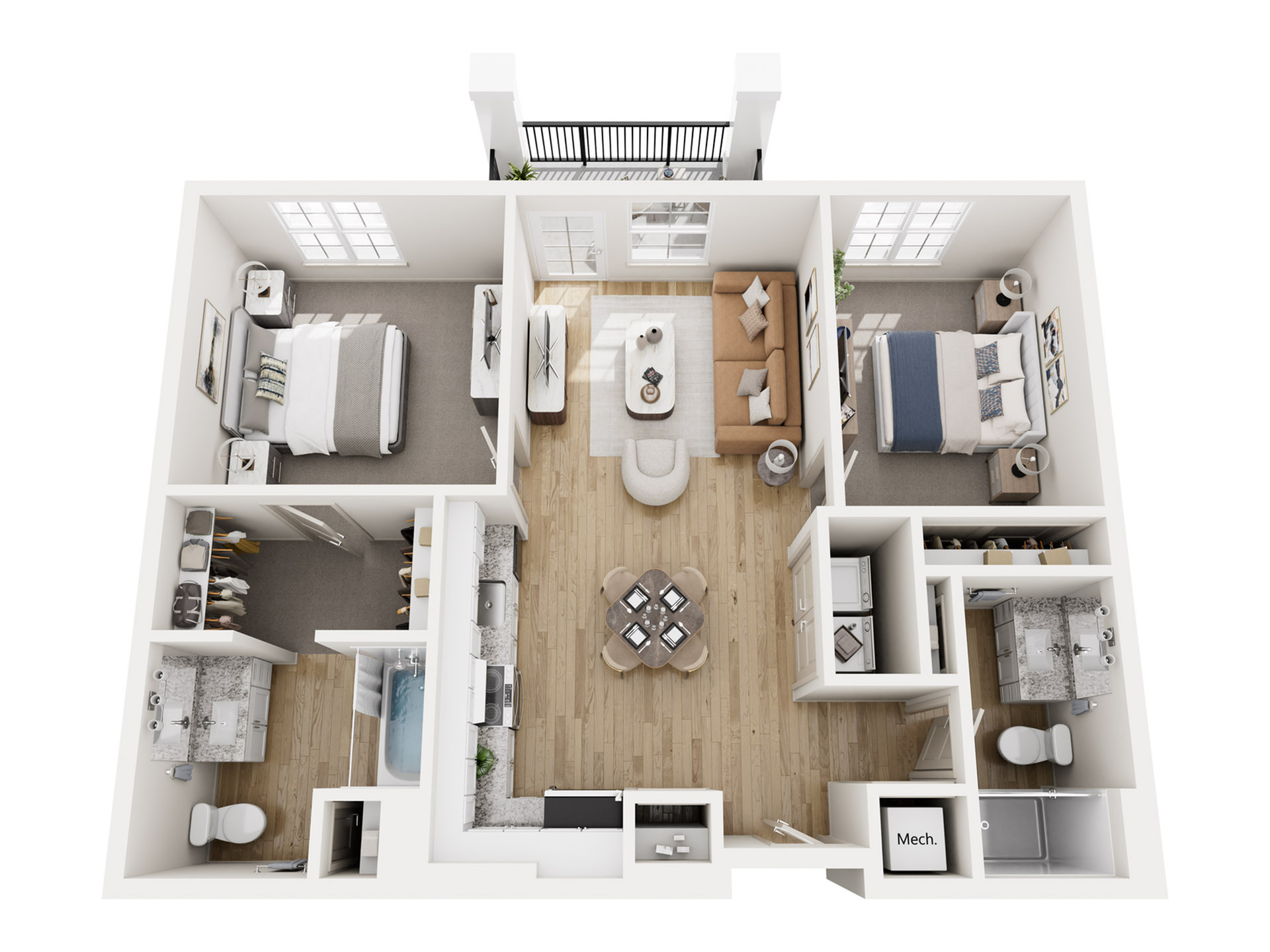 Cypress A floor plan