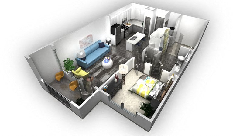 A1B floor plan