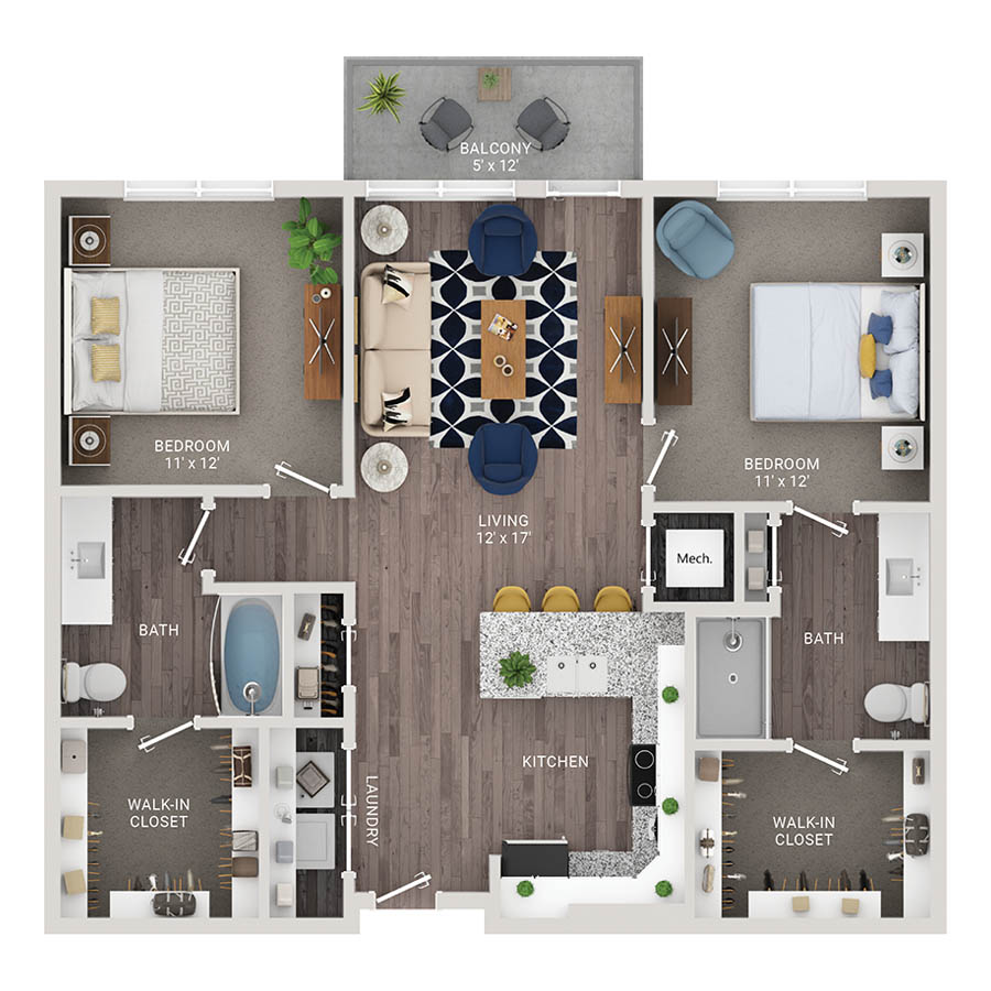 B4 floor plan