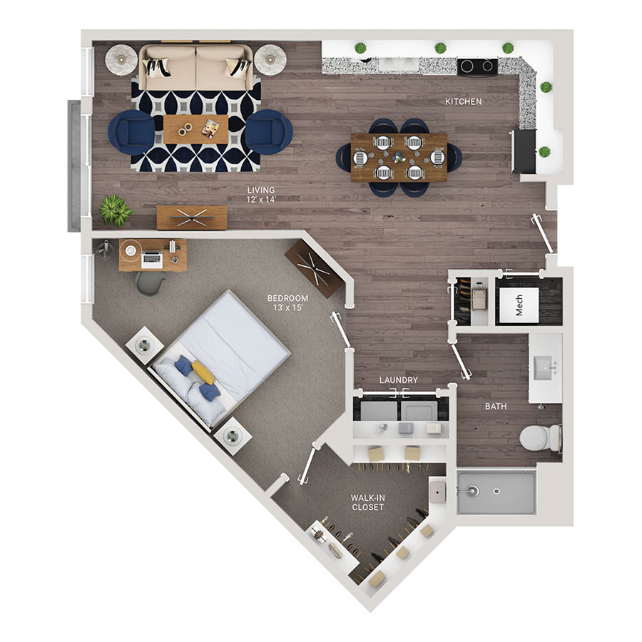 A6 floor plan