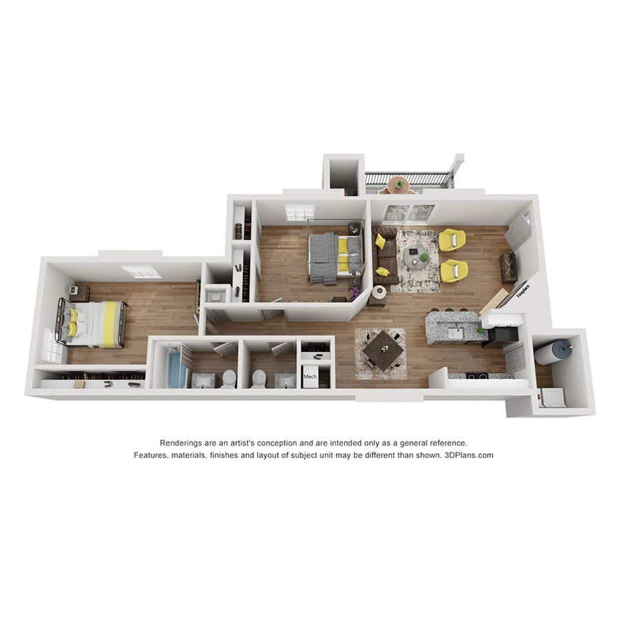 Elm floor plan