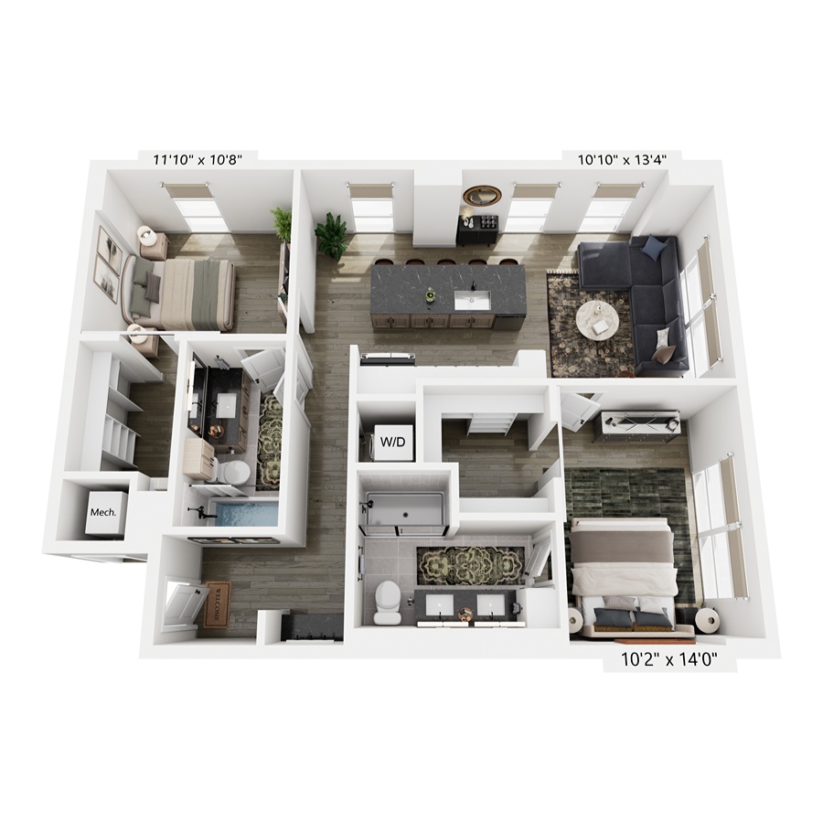 B13 floor plan