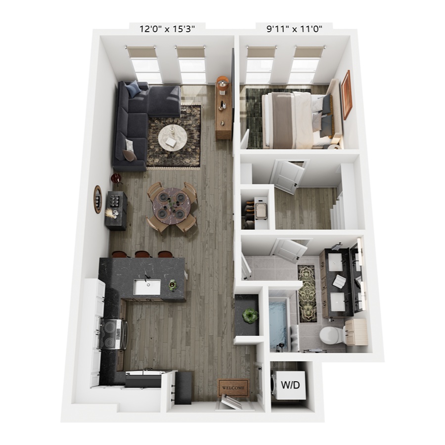 A9.1 floor plan