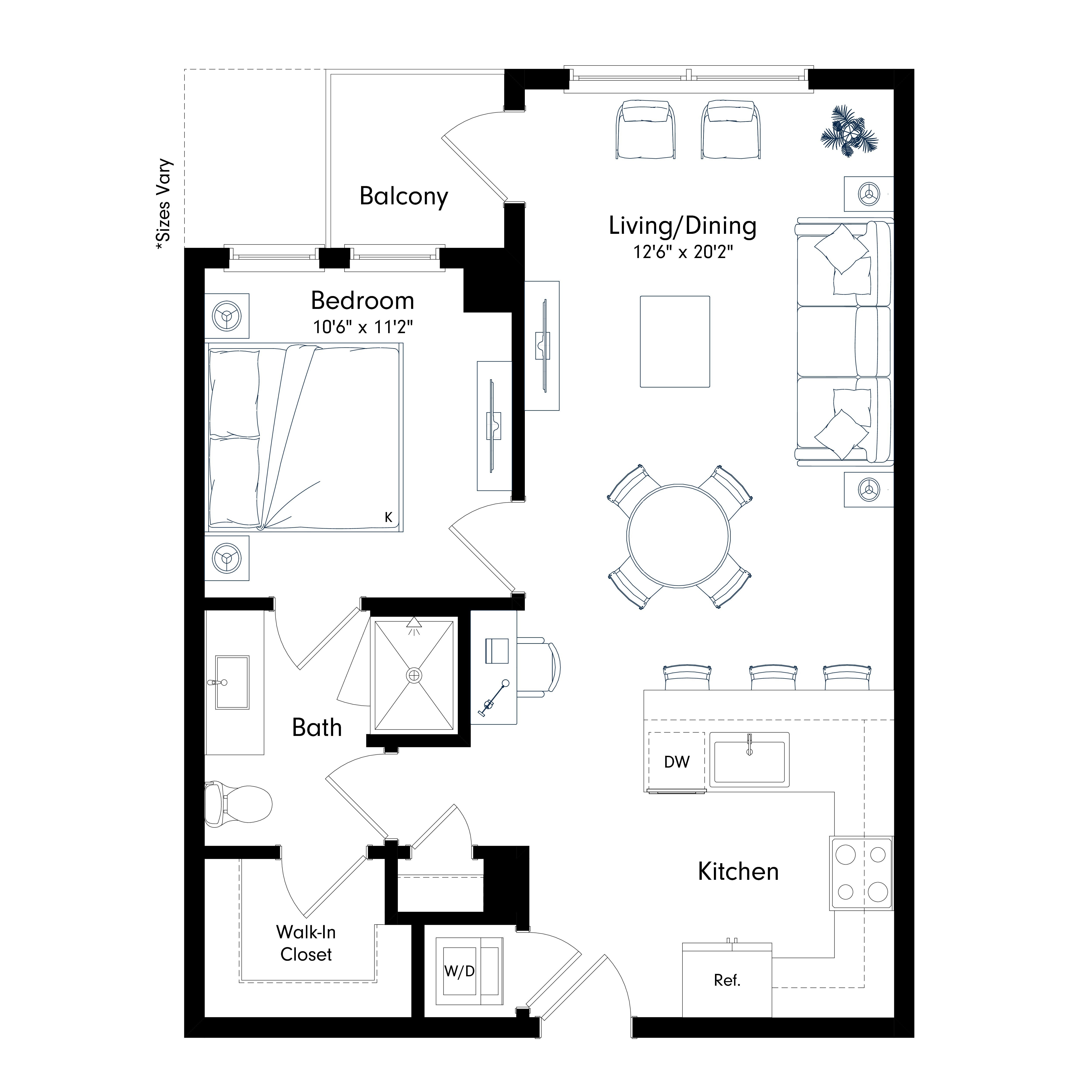 1631 floor plan