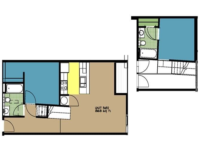 Masonry EC-B2 floor plan