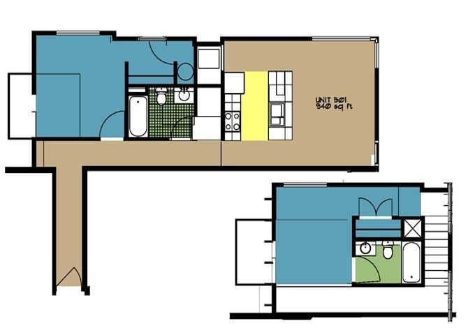 Masonry EC-B1 floor plan