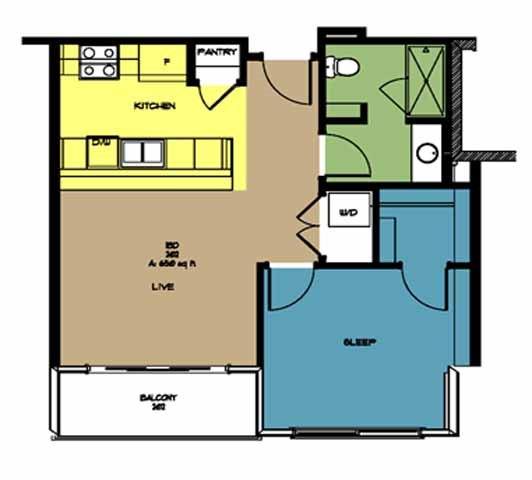 Masonry TC-A1 floor plan