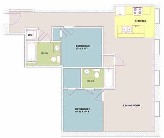 Masonry BF-B3 floor plan