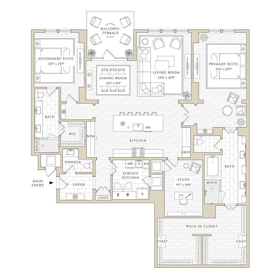 Camellia floor plan