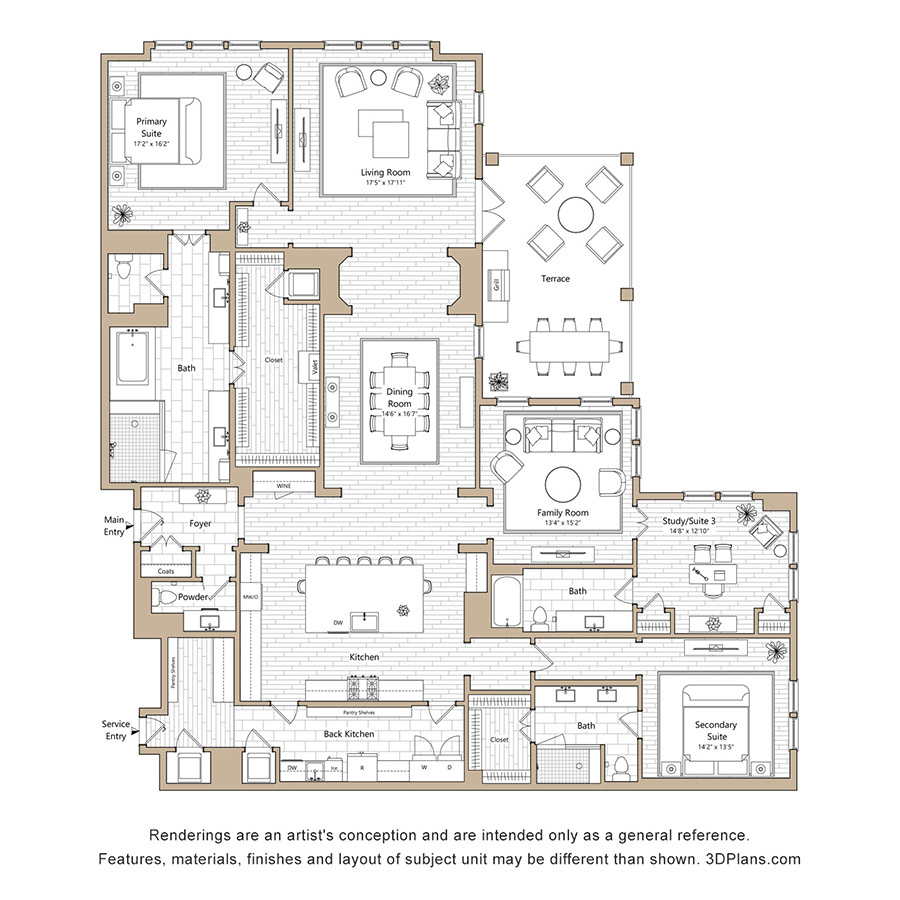 Azalea floor plan