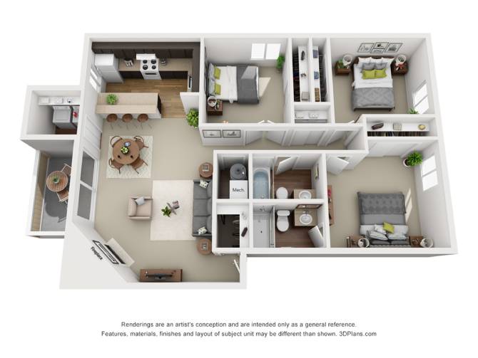 Douglas floor plan