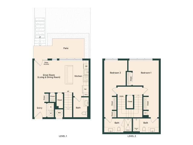 BR-1 floor plan