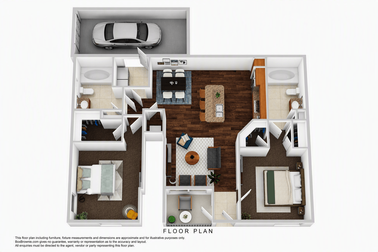Ardsley with Garage floor plan