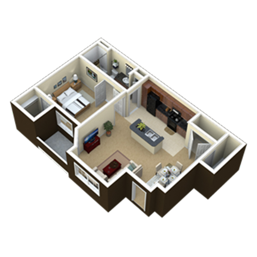 A2 floor plan