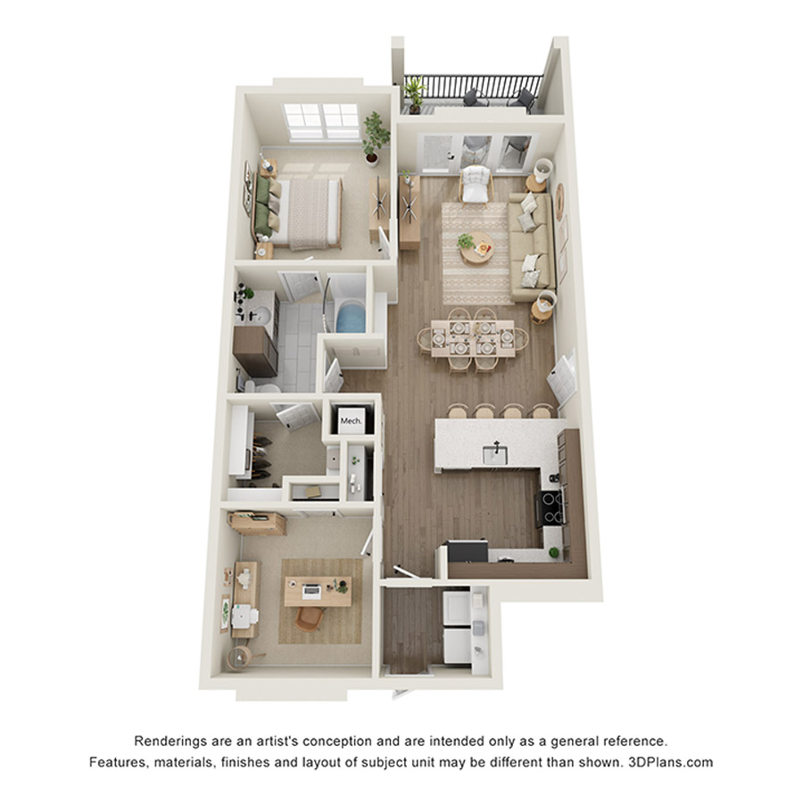 A4 floor plan