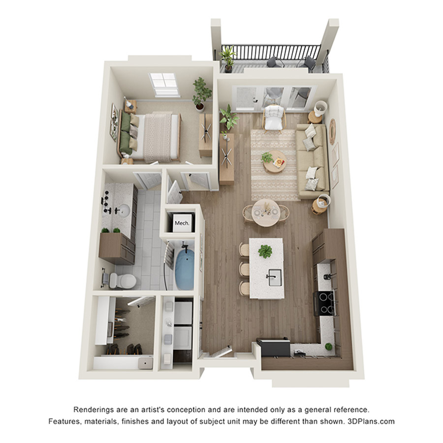 A2 floor plan