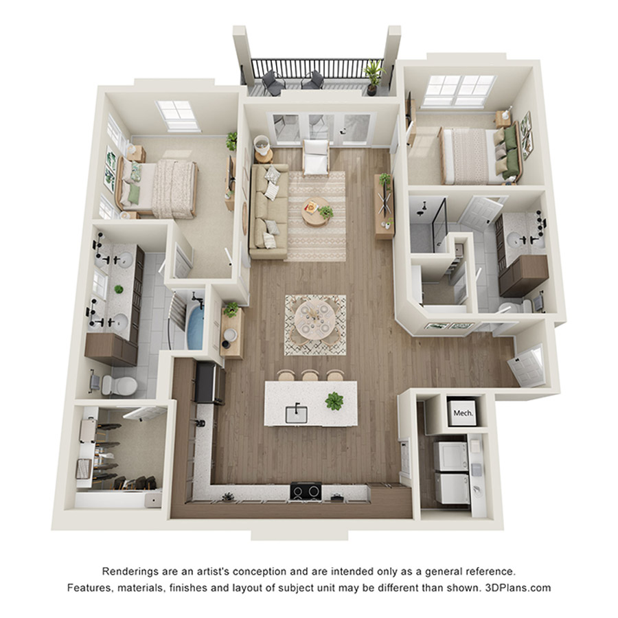 B2 floor plan