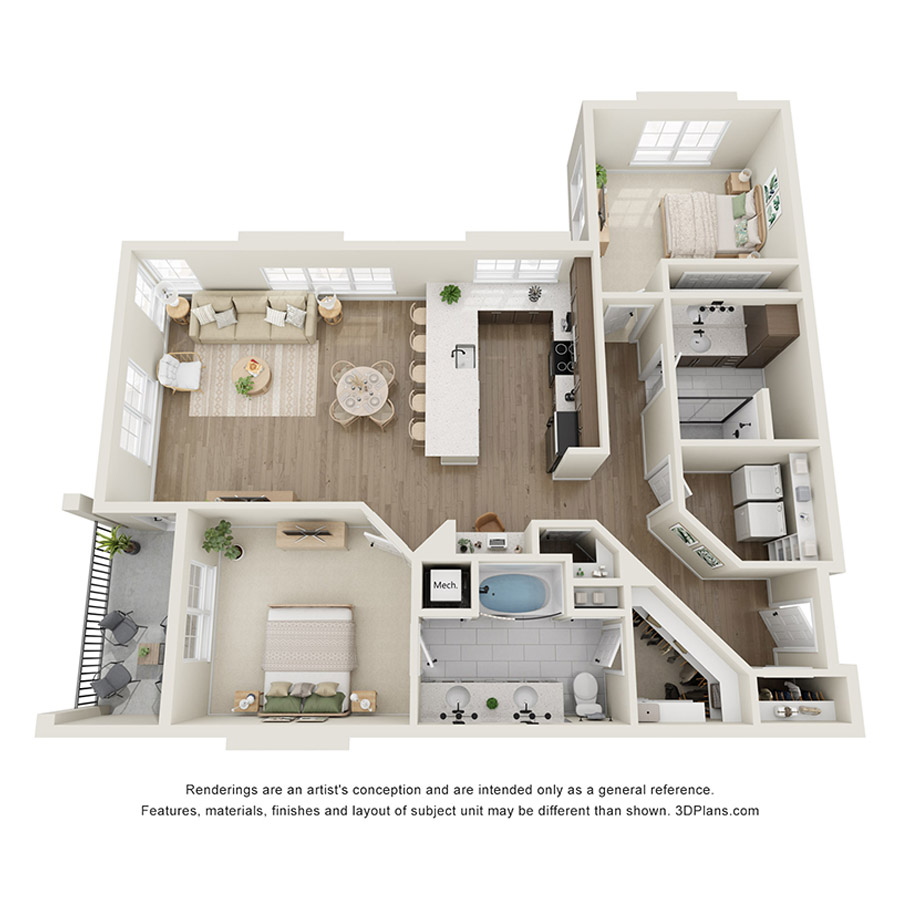 B4 floor plan