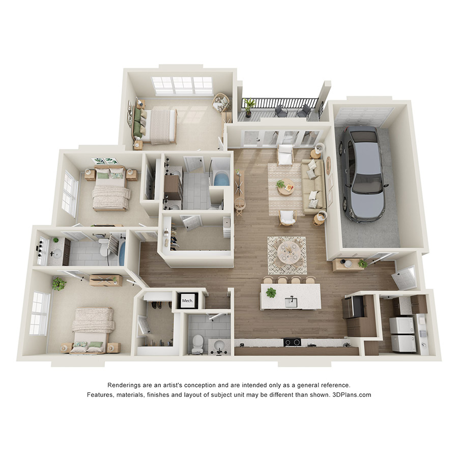 C1 floor plan
