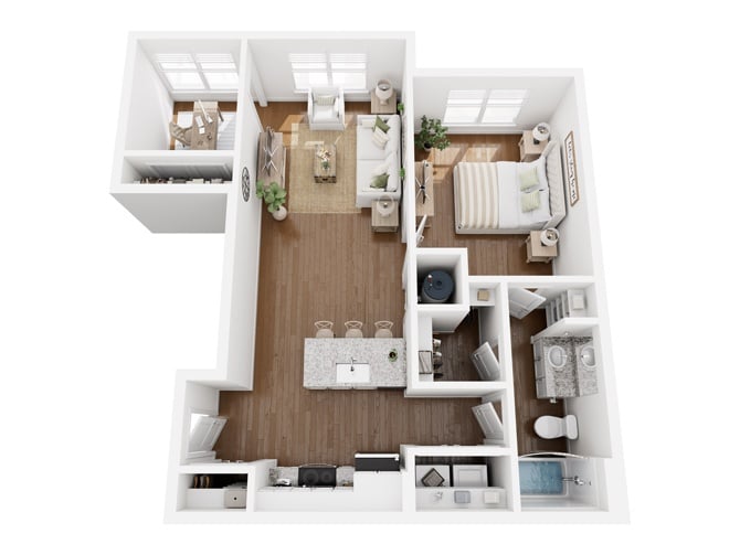 A4.1 floor plan