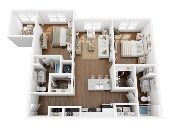 B2 floor plan