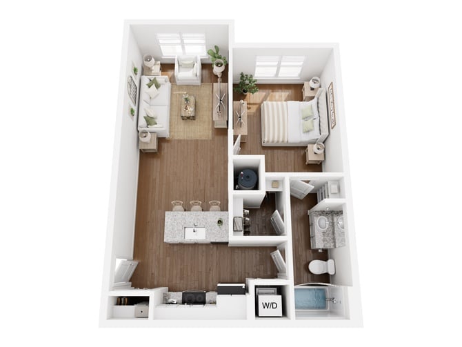 A1 floor plan