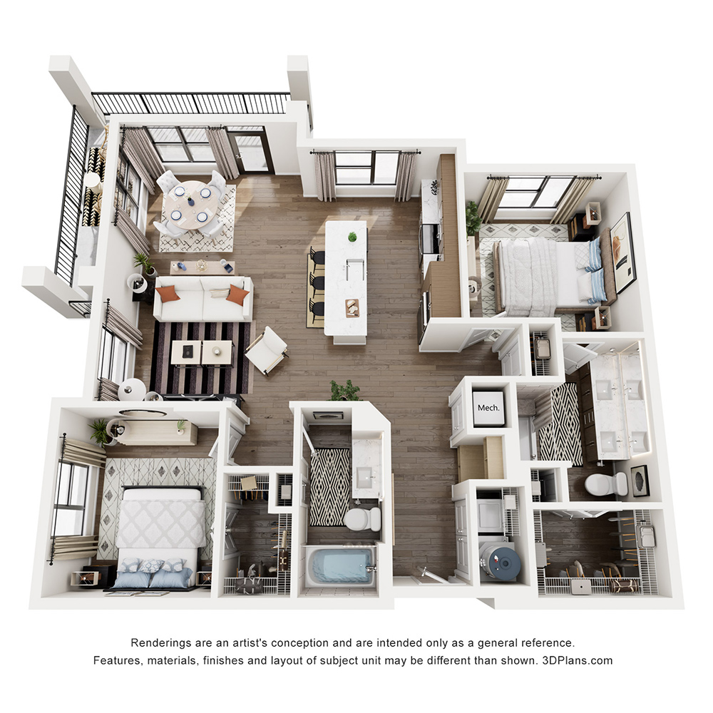 B2 floor plan