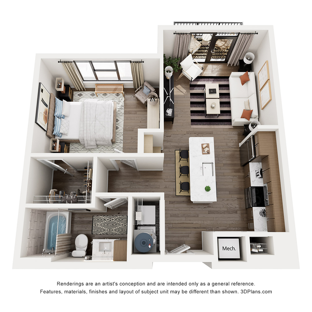 A1-Alt floor plan