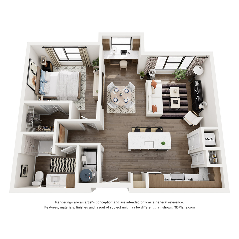 A4 floor plan