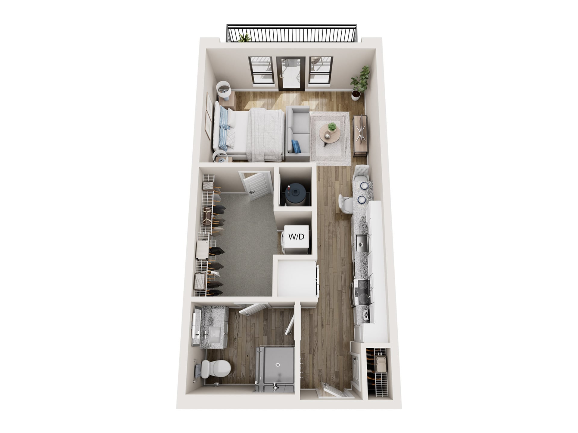 E1 floor plan