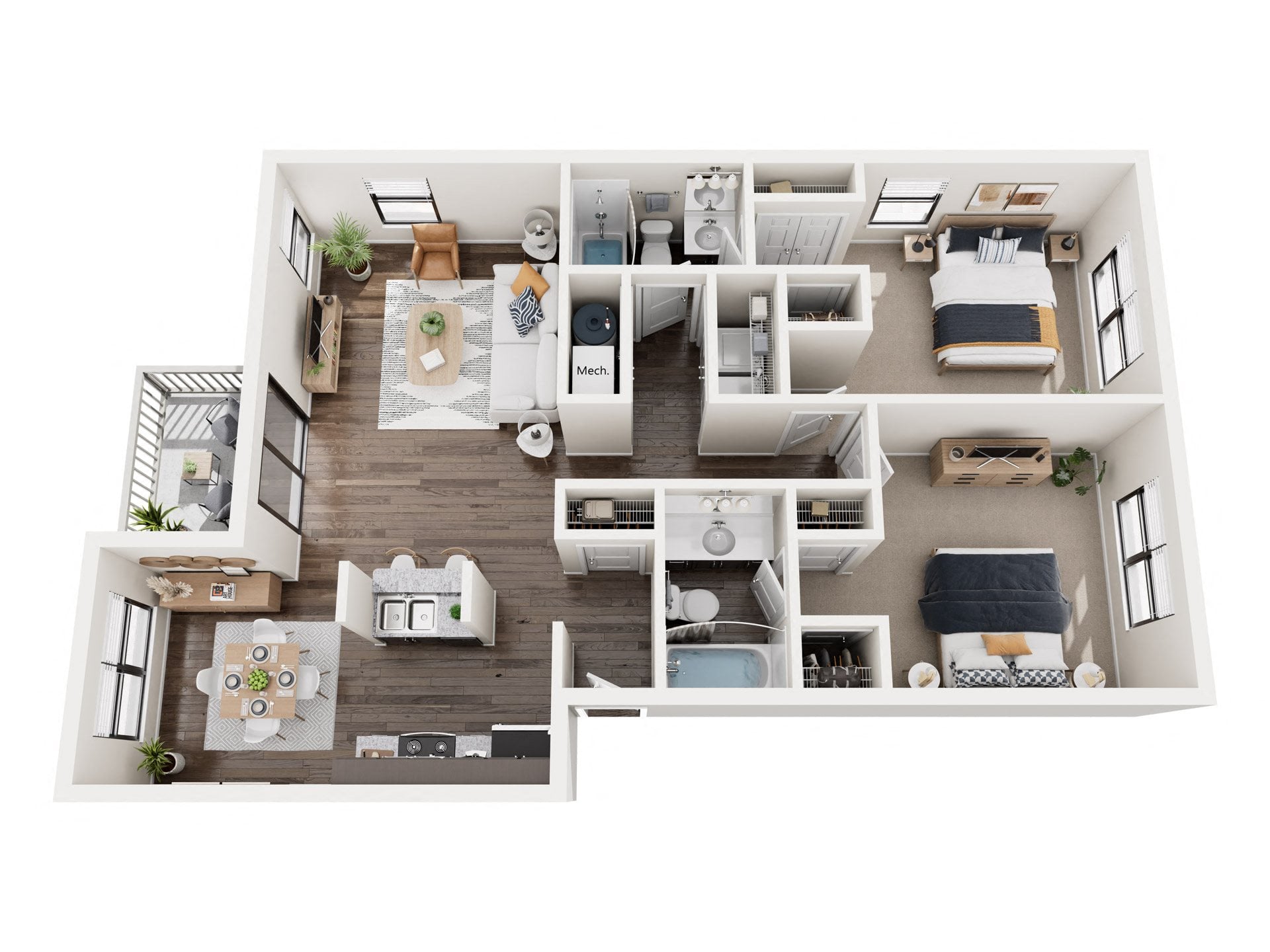 The Sapphire floor plan
